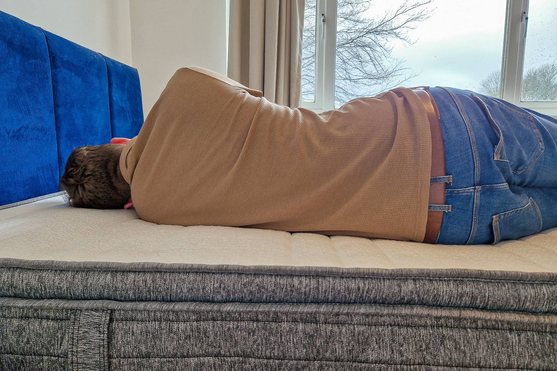 side sleeper on origin mattress